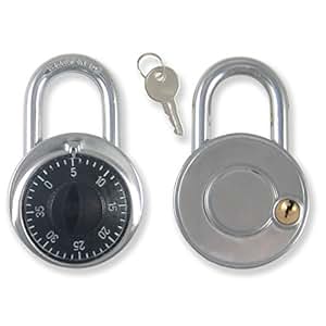 Amazon.com: Combination padlock Lock with Single Override ...