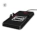 EEkiimy Qi Wireless Charger Pad Car Holder Dashboard Wireless Charger Phone Holder with Anti Slip Mat for iPhone x Car Holder iPhone 8 Plus Samsung Note8,S8 Car Phone Holder Wireless Charging (Black)
