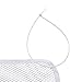 Hipiwe Rail Net 6.6ft L x 2.5ft H Indoor Balcony and Stairway Railing Net for Baby Child Safety, Durable Toddlers Kids Pet Safety Banister Stair Mesh Protector(2M)