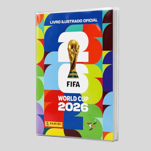 Capa Para Álbum da Copa 2026, Estilo Brochura, Proteção Para Álbum de Figurinhas