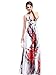 Ever Pretty Women's Empire Waist Floral Print Sexy V-neck Prom Dress 09614