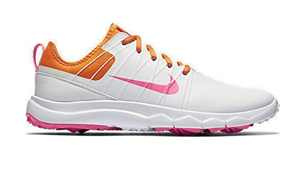 Amazon.com: Nike FI Impact 2 Zapatillas de golf mujer Blanco y Rosa 776093  – 101, 7 B(M) US: Shoes