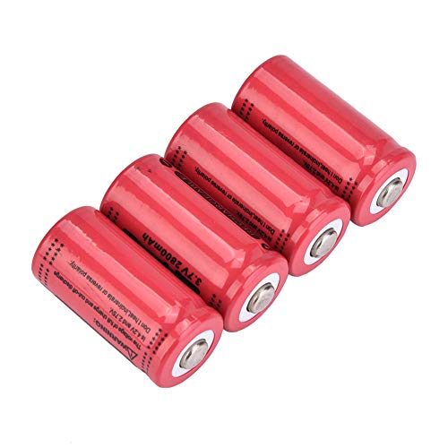 Oplaadbare batterij - Lithiums Li-ion 16340 Batterijvervangende batterijen zonder verwarming 2800 mAh 4 STUKS - Image 6