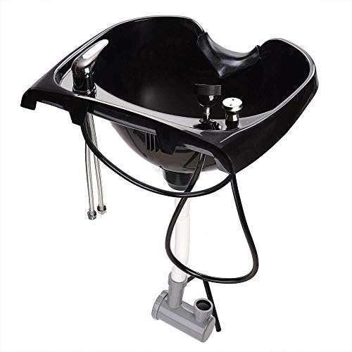 AyaMastro 20.62" L Shampoo Basin Hair Wash Salon Bowl with Ebook