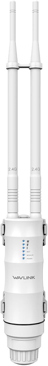 WAVLINK N300 Outdoor Wireless Access Point 300Mbps PoE UK Plug IP67