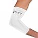 Copper Compression Copper + Zinc Elbow Sleeve. Guaranteed Best Elbow Brace with Infused Support for Workouts, Golfers & Tennis Elbow, Arthritis, Tendonitis. Fit for Men and Women (White - Small)