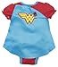 Wonder Woman Baby Girls' Costume Onesie with Cape, Red