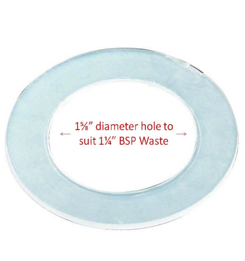 1 1/4" Sink Waste Washer - Bag of 10