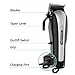 Beautural Professional Cordless Pet Grooming Clipper Kit, Low Noise Rechargeable Dog & Cat Hair Trimmer with Combs, Scissors, Styling Apron, Storage Case