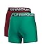 Under Armour Boys' UA Original Series Boxerjock® 2-Pack Youth Small GEODE GREEN