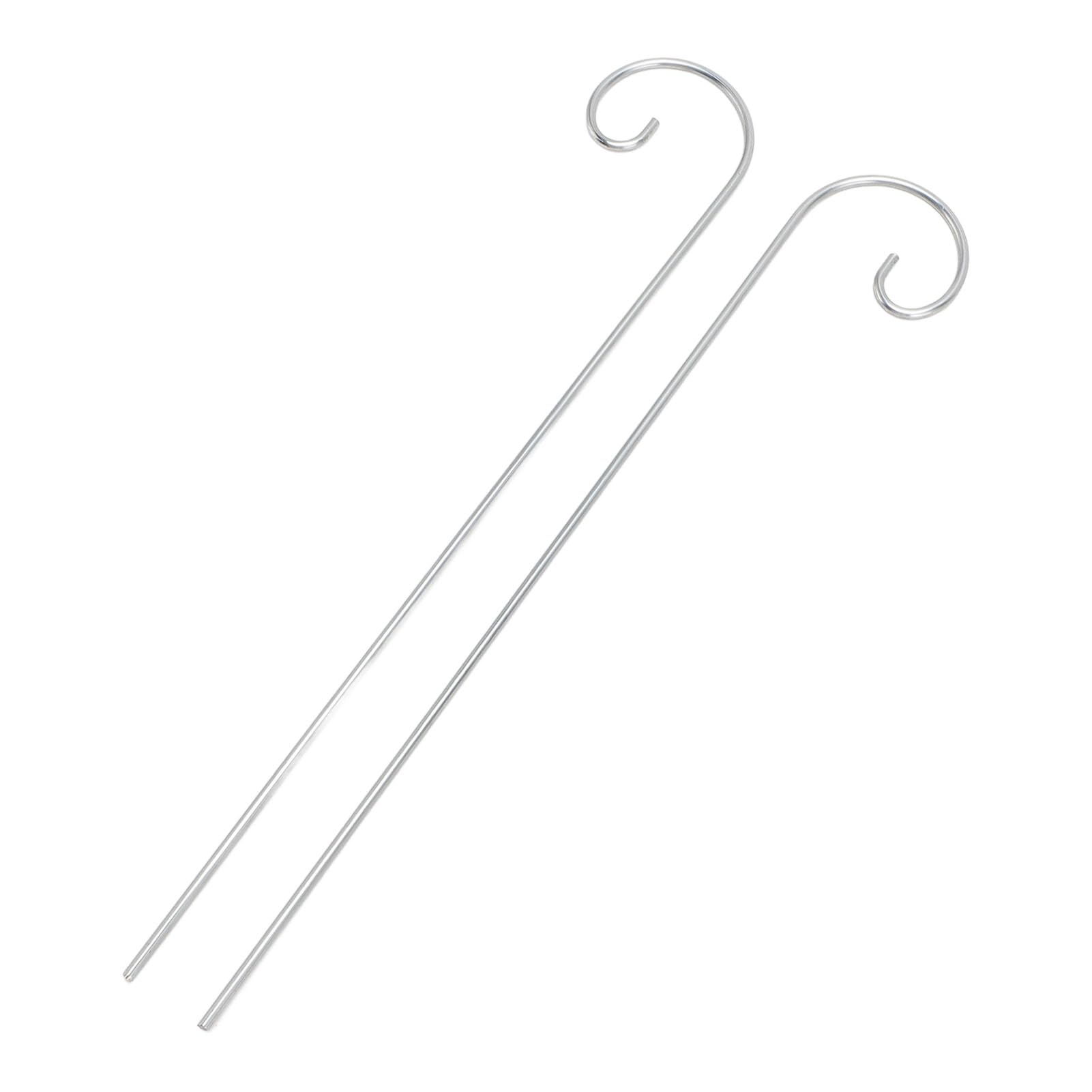 30pcs Stainless Steel Plant Label Stakes, Stainless Steel Plant Label Hooks Outdoor Garden Markers Stake Plant Sign Hooks Stake for Flowerbeds, Vegetable Gardens, Labeling Plant Varieties