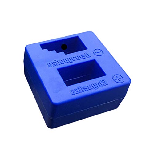 Set Bit - Mini Quick Magnetic Pick Up Magnetizer Demagnetizer Screwdriver Bench Tips Bits Gadget Handy - Bits Magnet Vise Heater Tool Puzzl Case Bench Screw Magnetic Torx Screwdriver Fridg