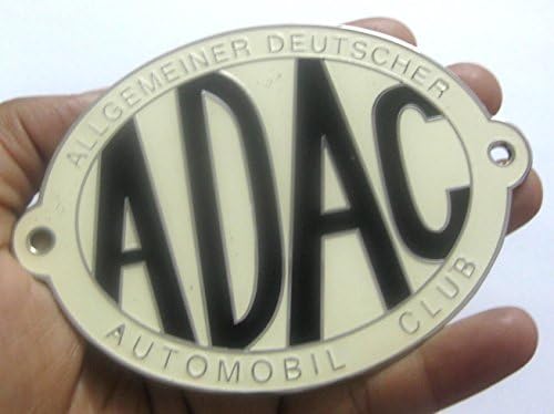 Autogrillbadges BGE001034 Enamel Automobile Car Club Badge Adac General German Automobile