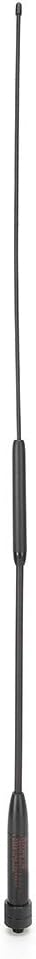 Goshyda RH901S Black Aluminium Dual Band Antenna 144/430/900MHz SMA Female for