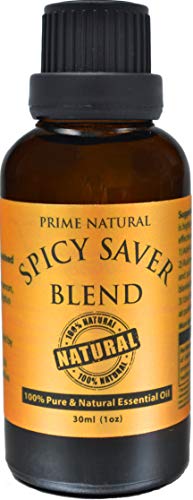 Spicy Saver Essential Oil Blend 30ml - Pure Undiluted Therapeutic Grade for Aromatherapy, Scents & Diffuser, Health, Immunity, Germ Fighter - Blend of Clove, Cinnamon, Lemon, Rosemary & Eucalyptus