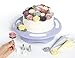 Cake Turntable by LAVANDIN - Rotating Cake Stand - Cake Decorating Supplies - Lavandin's Exclusive Online Cake Decorating Video Tutorials - Complete with Flower-Making Kit