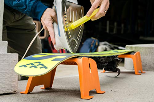 HappyNorwegian Mr. Gripy a Functional Ski Stand for Waxing & Tuning Alpine Skis, Cross-Country Skis and Split-board - Thumbnail 5