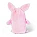 ZippyPaws - Squeakie Buddie No Stuffing Plush Dog Toy - Bunny, Pink