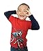 [IGO.]Long Sleeve Baby boys clothing infant toddler Motorcycle T-shirts CG31T2, 2-3Y Red