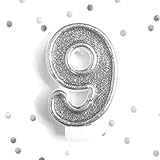 Dorigan home series Silver Glitter 9Th Birthday