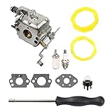 ANTO C1M-W47 Carburetor For Poulan PP5020AV PP5020 2 Stroke Gas Chainsaw 573952201 Craftman 358.350980 358.350981 With Filter Fuel Line Filter Kit F