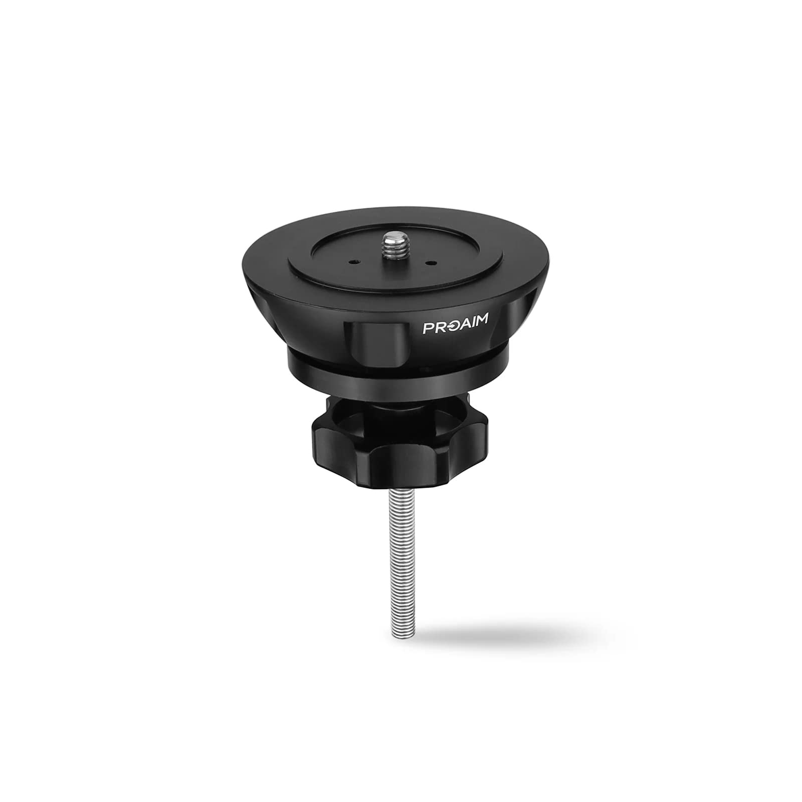 PROAIM 100mm Half Ball Adapter (Flat–Bowl Camera Mount). Mounts Flat Base Heads onto 100mm Bowls. 3/8""-16 Mounting Screw (BA-100)