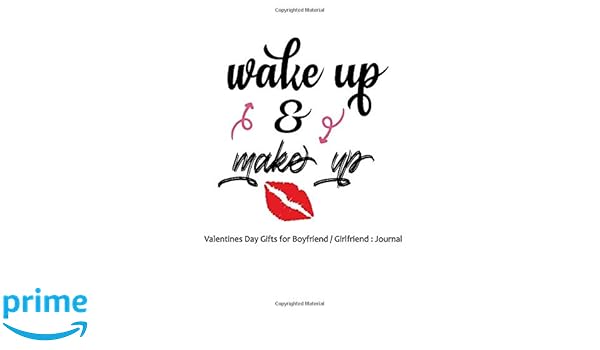 Valentines Day Gifts For Boyfriend Girlfriend Journal Wake