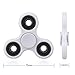 Fidget Spinner, EpochAir Tri-spinner Hand Finger Fidget Toys Ceramic Bearing - Perfect for Adult Children relieves Anxiety, Autism and Boredom White