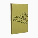 Markings Leatherette Ruled Journal, Green, 8.25