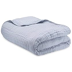 Comfy Cubs Muslin Blanket for Adults, Extra Large