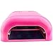 BuySShow Nail Dryer,Professional 36W Nail Polish Dryer UV Lamp Light,Upgraded with Sliding Tray & Timer Setting + Free Cuticle