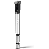WOBLLMX 1/2" Forstner Drill Bit with 1/4" Quick Change Hex Shank | Tungsten Carbide Tipped - for Hard Wood,Soft Wood Woodworking Hinge Cutter Tool Kits for Veneered Plywood Plastic