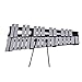 ammoon 30 Note Glockenspiel Xylophone Wooden Frame Percussion Musical Instrument
