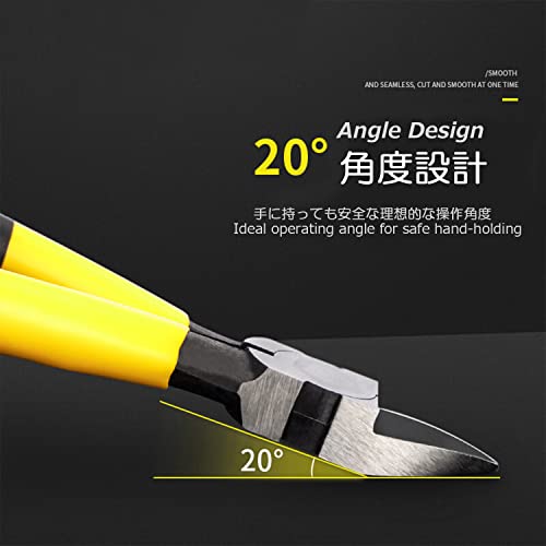 BOOSDEN Wire Cutters 2 Pack,6 inch Side Cutters, Flush Cutters, Ultra