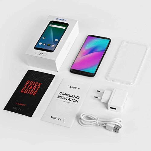 CUBOT J3 Dual SIM Smartphone 12,63 cm (5 Pulgadas) Full-Wide VGA TN Touch Display, 16 GB de Memoria Interna, Android...