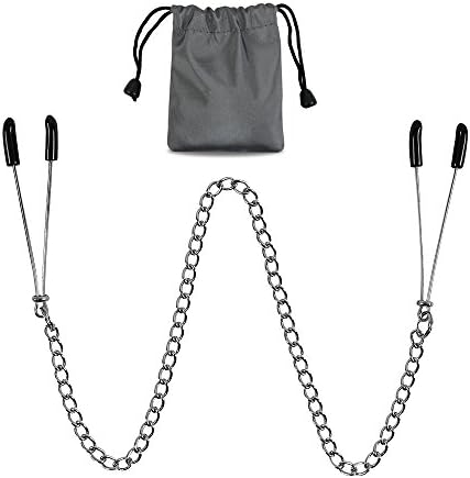 New Adjustable Tweezer Nipple Clamps(Silver)