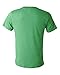 BELLA + CANVAS Men's Triblend V-Neck Tee (Green Triblend) (X-Large)