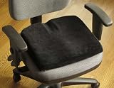 Tailbone, Coccyx Cushion made of Memory Foam offers comfort and stability while relieving pressure to the tailbone and pelvic area