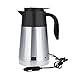 Fdit Car Truck Kettle Portable Stainless Steel Travel Mug Boil Water Coffee Tea 1300ml (12V)