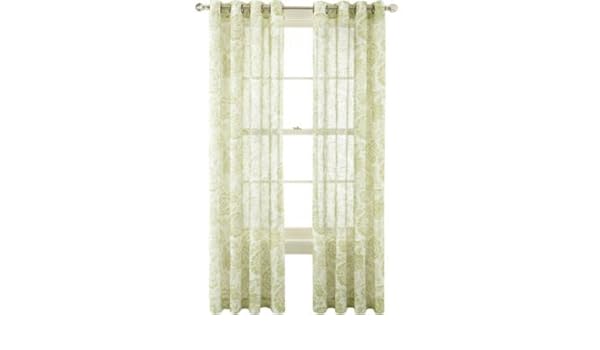 Amazon Com Martha Window Tuileries Rod Pocket 50 X 95 Green