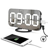 Modern LED Digital Alarm Clock, ICE FROG 6.5