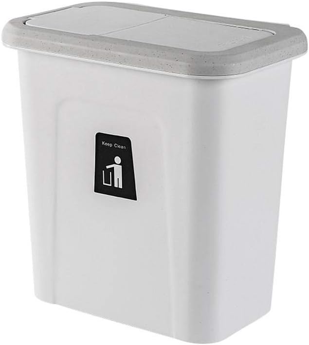 Pushtop Trash Can Kitchen Door Hanging Trash Can w
