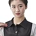 Salon Professional Barber Shop Collar Hair-cutting Apron, Colorfulife Adult Hair Cutting Coloring Styling Aprons with Pocket Hairdresser Stylist Adjustable Working Clothes Boutique Hair Clothing Hairdressing Wrap T015 (Black) by Colorfulife