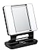 Ott-lite Natural Daylight Makeup Mirror, Black/chrome (26 Watt)