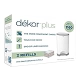 Dekor Plus Diaper Pail Refills | 2 Count | Most