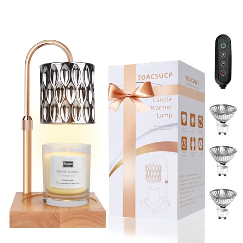TOACSUCP Candle Warmer Lamp 3 Bulbs