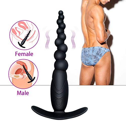 LXSF SweaTshirt Best Vibrating Pillow 10 Speed Vibrating Anal Beads Butt Plug G Spot Anal Vibrator Sex-Toys for Women Waterproof Silicone Unisex Sex-Toys,Anti Vibration Engine Mounts Vibrate