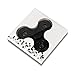 Opard Tri Fidget Spinner Fast Speed Hand Spinning Toy for Child and Adult (Blue)