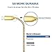 ONSON Micro USB Cable,1Pack 6FT Premium Nylon Braided High Speed USB to Micro USB Fast Charging Cord Android Charger for Samsung Galaxy S7/S6/S5/Edge,Note 5,HTC,LG(Black Gold)