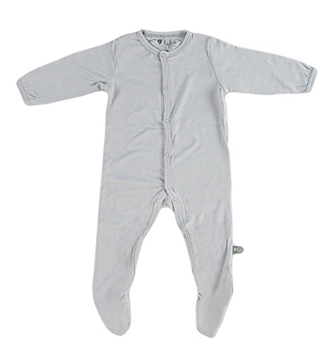 Kyte BABY Solid Footies (6-12 Months, Storm)